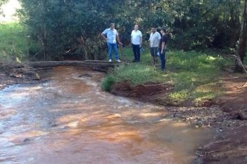 PREFEITO DE MIRAGUAI DETERMINA CONSTRUÇÃO DE PONTE NO LAJEADO GUARAPUAVA