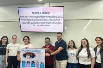 SECRETARIA DE SAÚDE DE MIRAGUAÍ PARTICIPA SOCIALIZAÇÃO DE PROJETOS INTEGRADORES - ATENÇÃO À SAÚDE NA UNIJUÍ