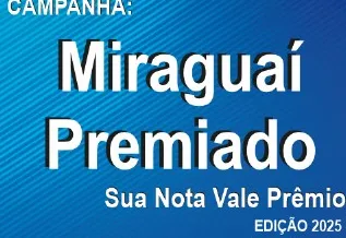 Administração municipal realiza o sorteio da Campanha de prêmios Miraguai Premiado sua nota vale prêmios. 