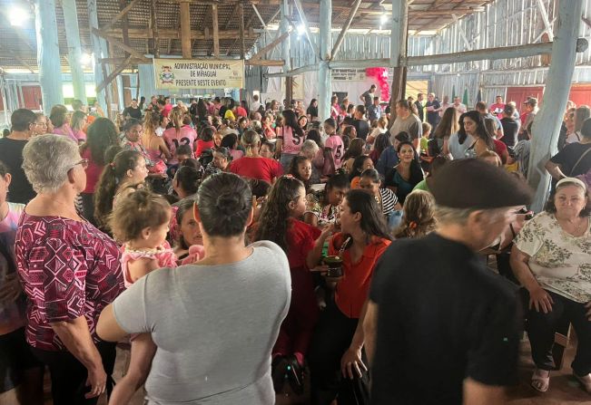 ENCONTRÃO DE MULHERES E TORMU NO INTERIOR DE MIRAGUAÍ